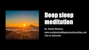 Hypnotic deep sleep meditation!