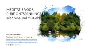 Geleide meditatie voor pure ontspanning